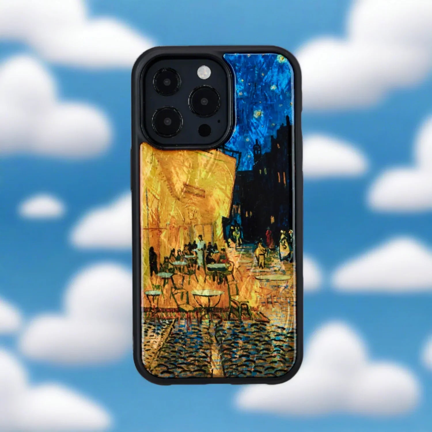 Ikins Series Cover For iPhone 13 Pro - Café Terrance - Tashqila Ikins Series Cover For iPhone 13 Pro - Café Terrance - Tashqila